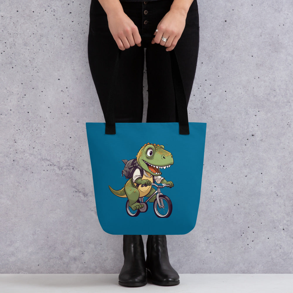 Dino biker - Tote bag