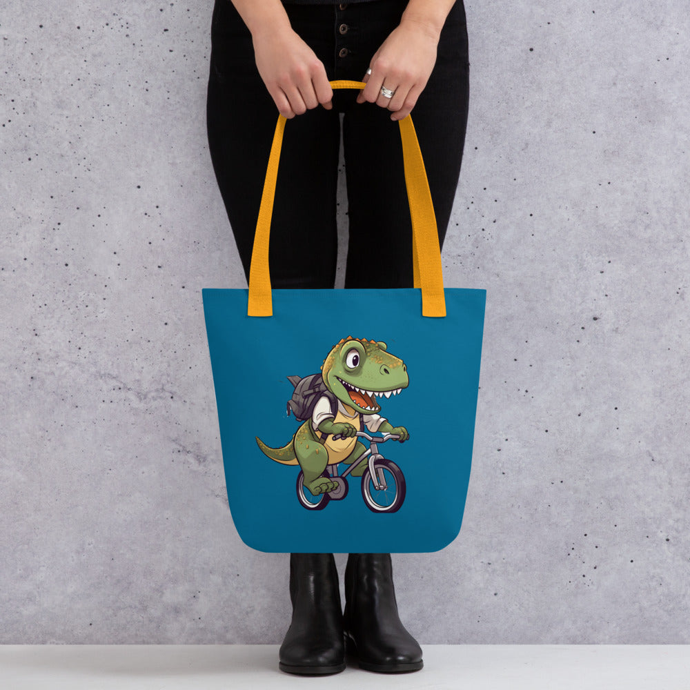 Dino biker - Tote bag