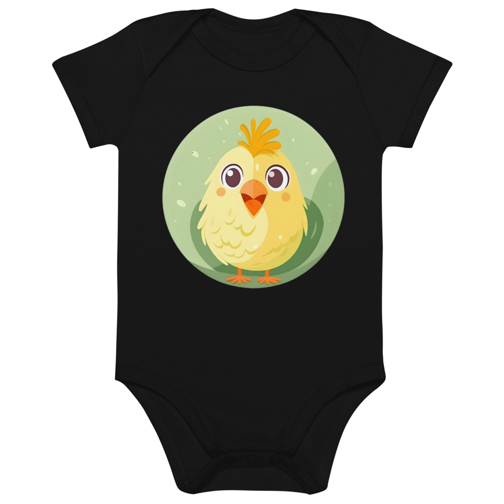 Chicken Chic – Baby-Body aus Bio-Baumwolle