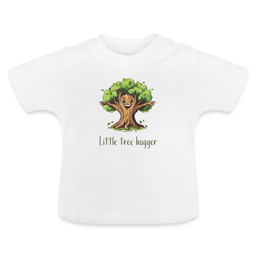 Tree Hugger - Baby T-Shirt - white