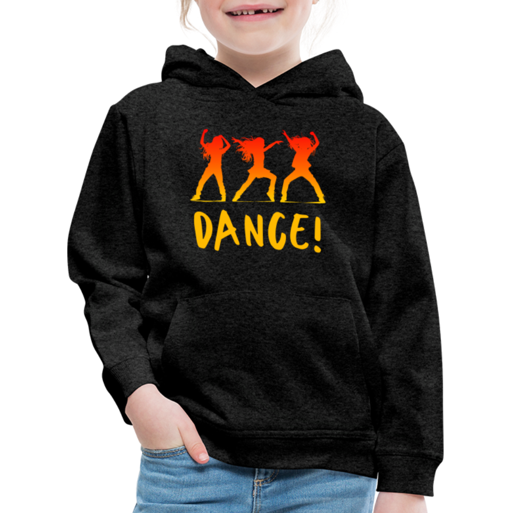 Dance! - Kids' Premium Hoodie - charcoal grey