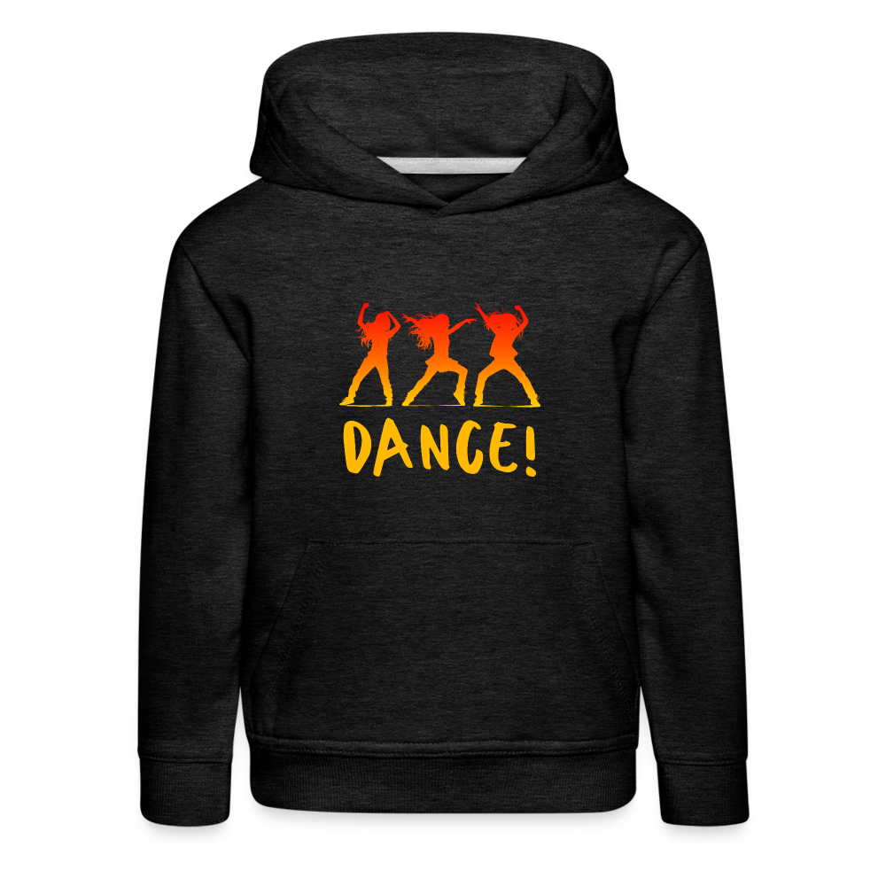 Dance! - Kids' Premium Hoodie - charcoal grey