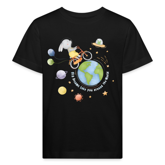 Big Dreams - Organic Kids T-Shirt - black